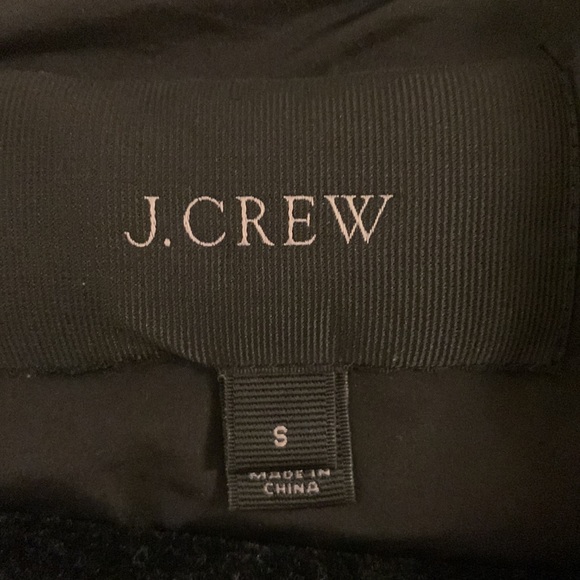 J. Crew Black Down Parka - Picture 6 of 7
